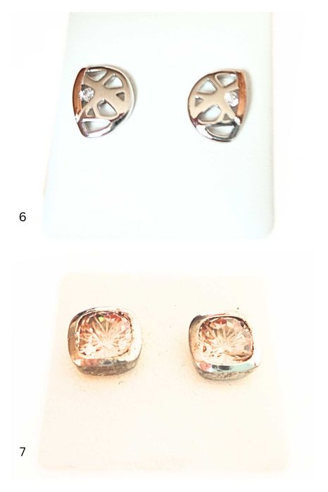 Детски сребърни бижута – обеци и медальони