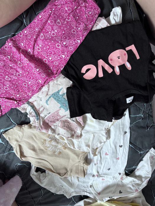 Вещи на девочку 6-9 месяцев