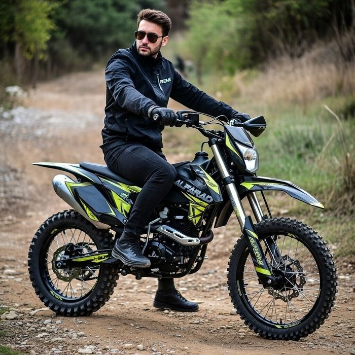 Moto Cross Alfarad T7 BEMI 250 R21" V3 NOI