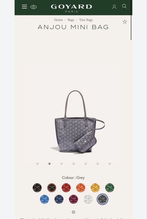 Сумка Гоярд Anjoi mini bag