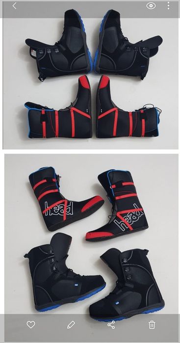 Boot noi, buți HEAD Scout Pro, Ghete de snowboard Perfect  Fit, nr. 48