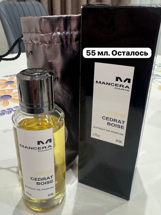 Срочно продается MANCERA intense cedrat boise 55 мл. Остаток