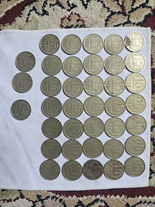 Монеты лот за 6500тг