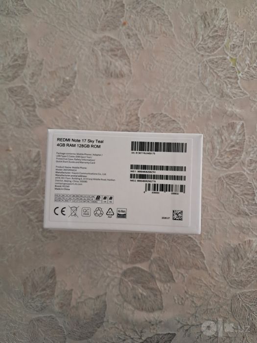 Redmi Note 17 4g 128 GB