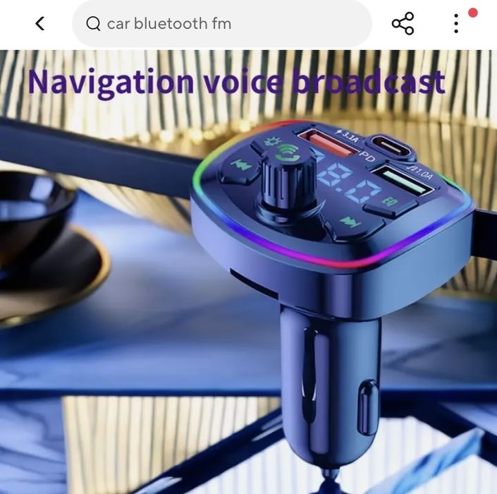 Incarcator auto bluetooth