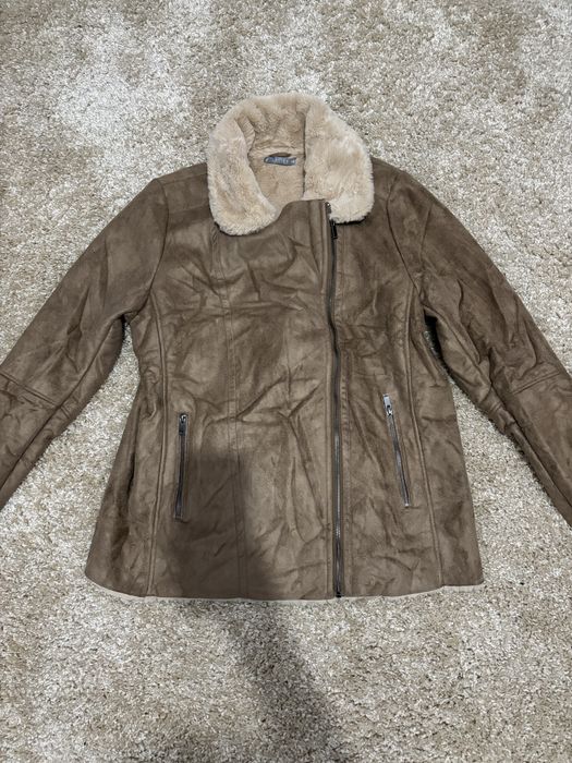 Palton de piele de oaie pentru femei