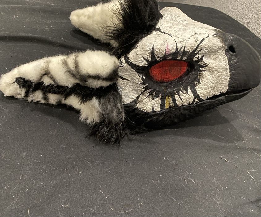 Маска раптора фурри