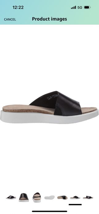 Дамски чехли Ecco с коркова стелка 39 номер