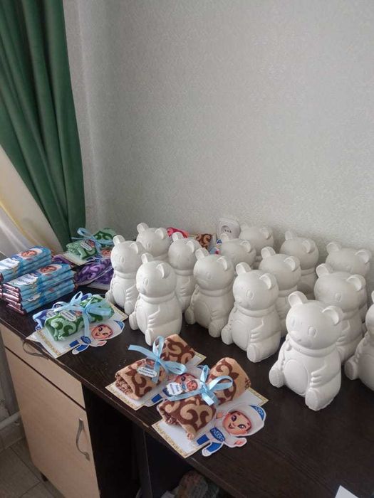 Хит копилки из гипса