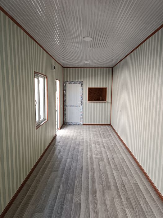 Кухня из контейнера, столовая для рабочих