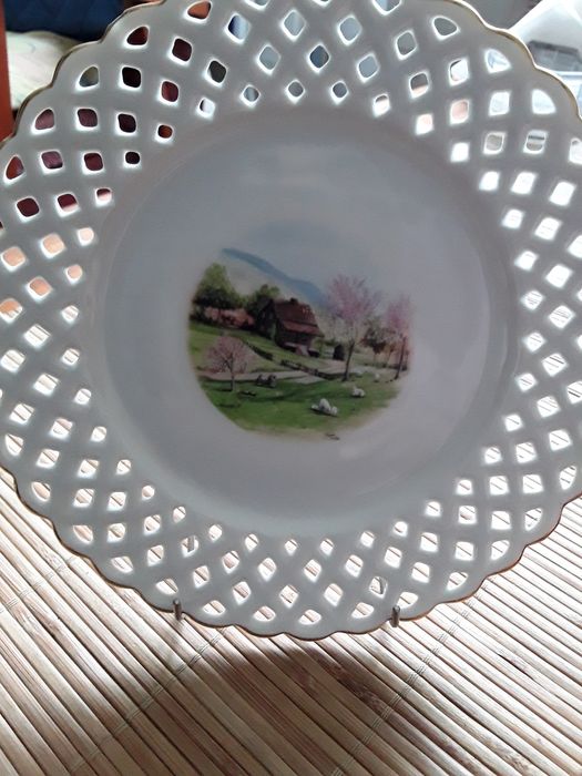 Platou porțelan made in ROMANIA