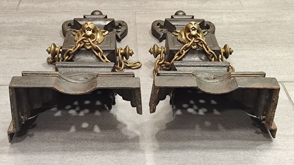 Антикварни Орнаменти за Камина / Андрони / 19ти Век