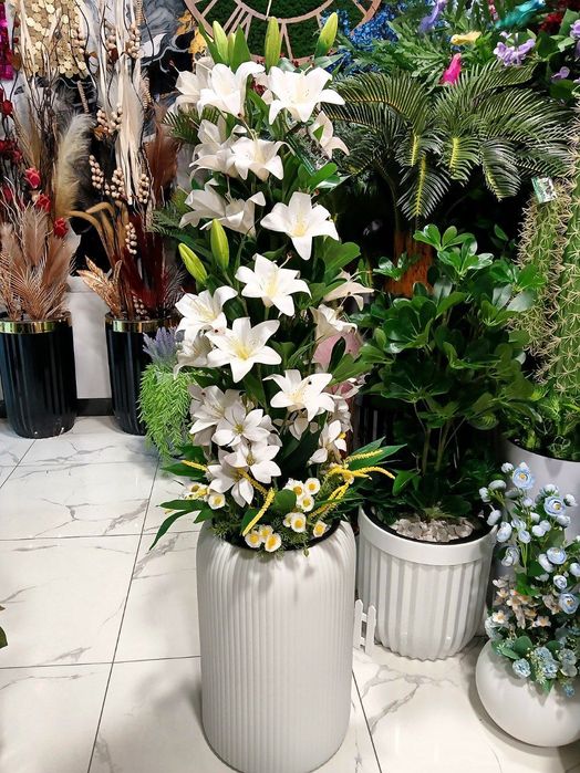 Декоративные цветы искусственные цветы и деревья растения суний гуллар