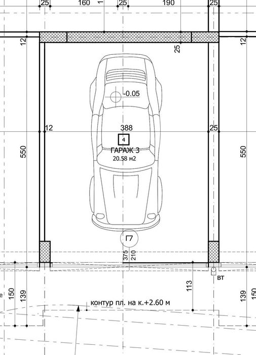Продава гараж 25,48м²