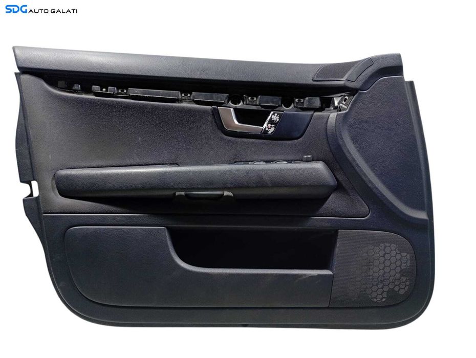 Tapiterie Panou Fata de Usa Portiera Stanga Fata Textil Audi A4 B7 2004 - 2008 Culoare Albastru [LC0963]