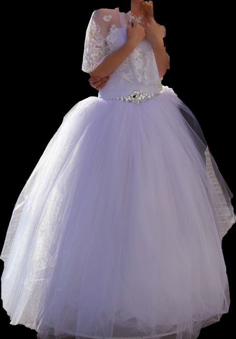 Свадебное платье размера xs