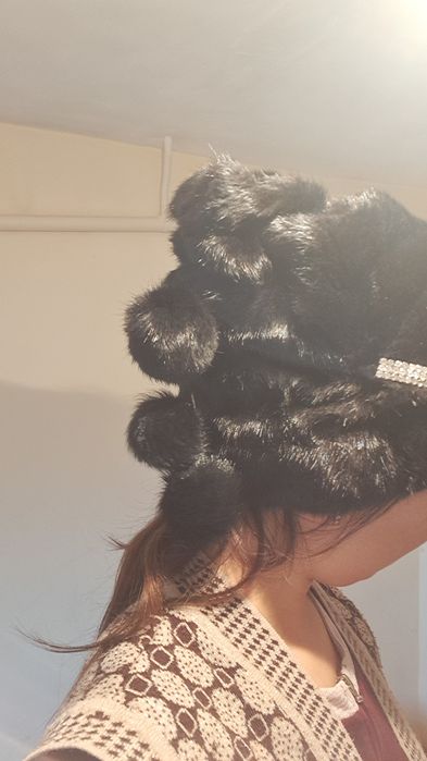 Натуральный норка шапка