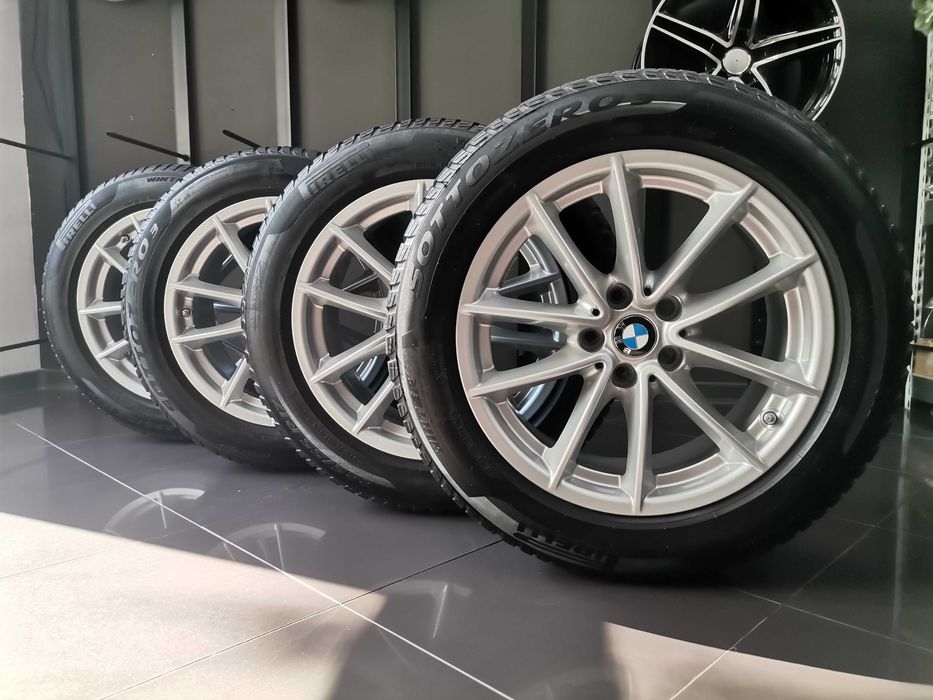 Зимен К-т 17" BMW Джанти 618 Гуми Pirelli Датчици БМВ G30 G31 G32 G11