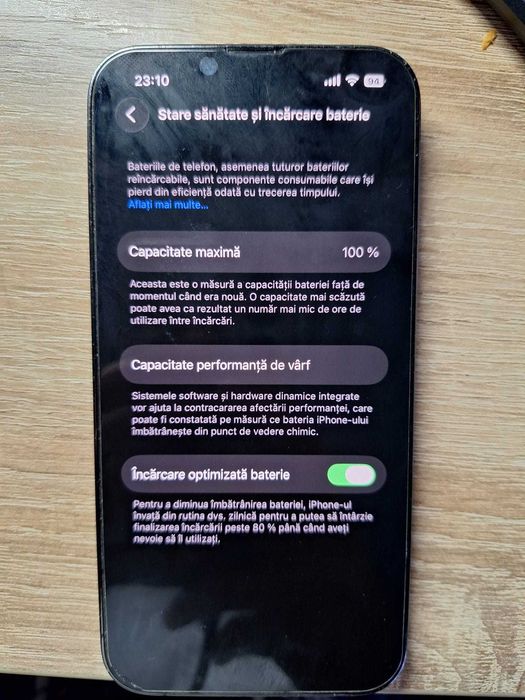 iPhone 13 Pro 128GB | Baterie ORIGINALĂ Apple 100% | Stare foarte bună | Perfect funcțional