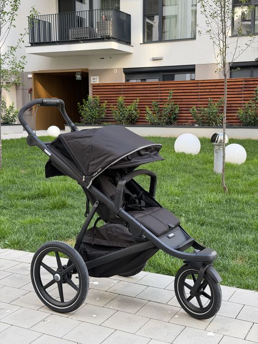 Carut alergare/plimbare Thule Urban 2 Black on Black