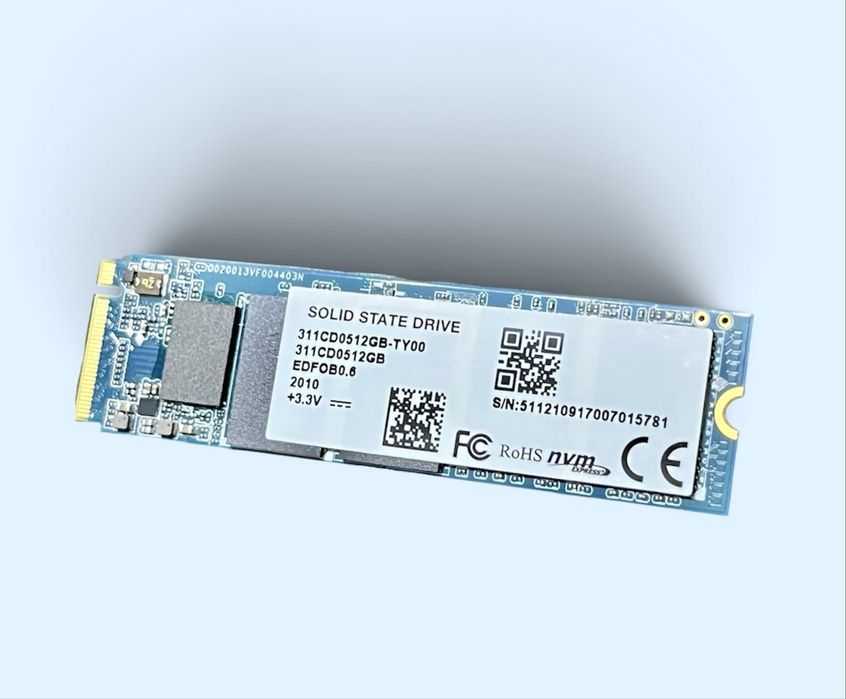 M2 SSD NVMe 512ГБ Solid State