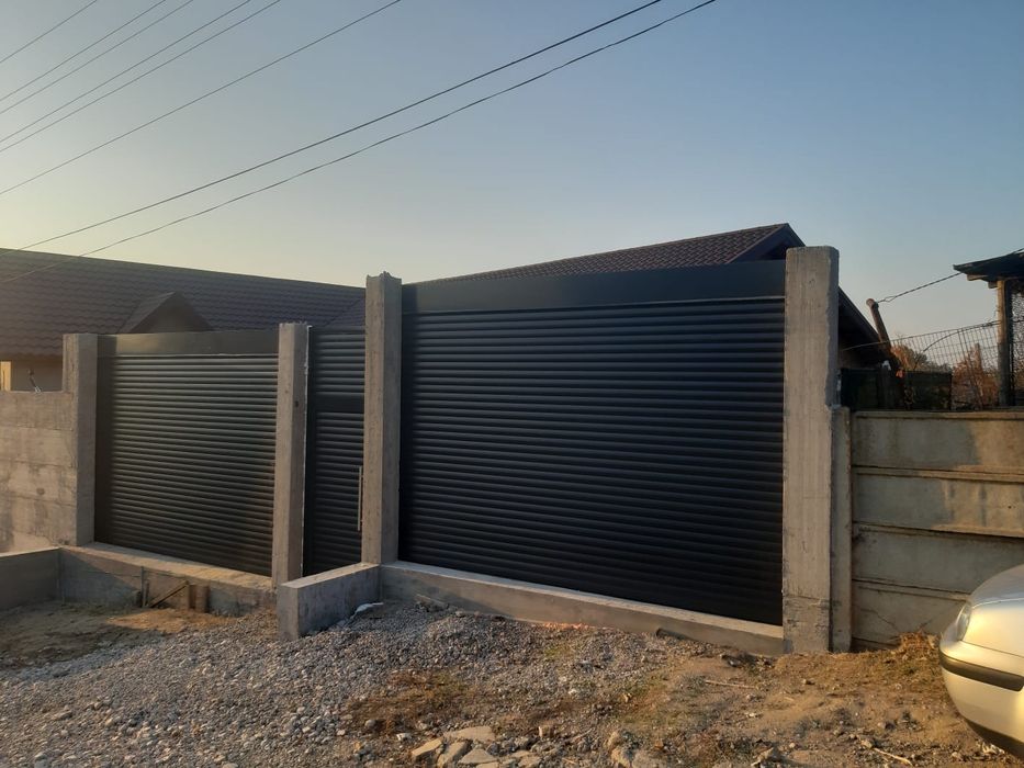 Usi rulou din aluminiu ptr garaj