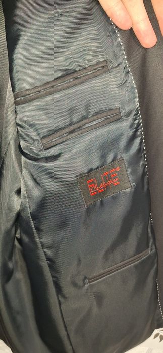 Мъжки костюм черен 56/182 номер