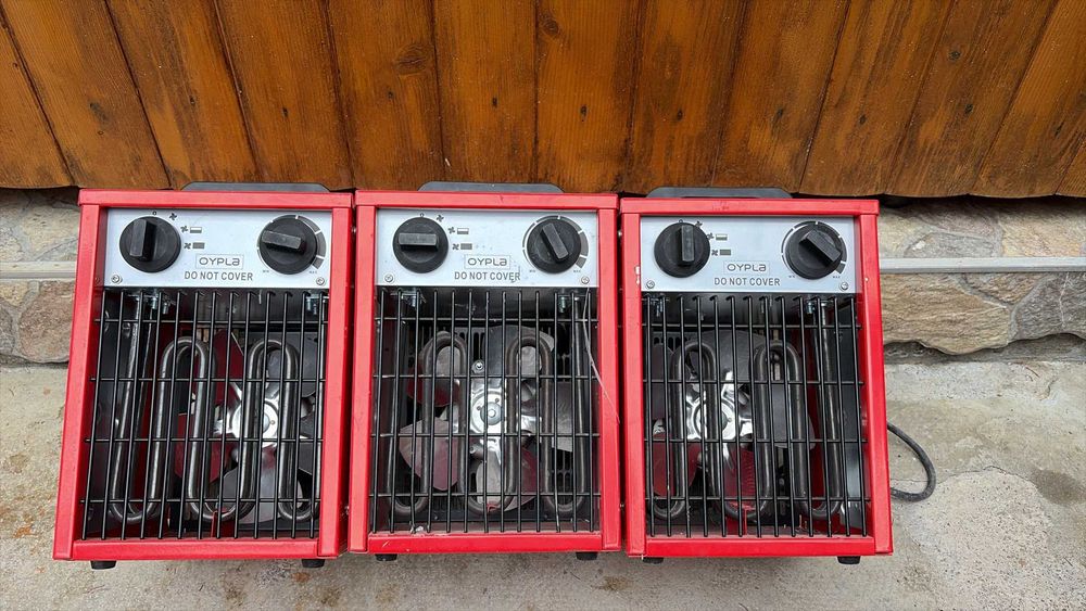 Aeroterme electrice industriale OYPLA 3000W, 3 bucăți disponibile