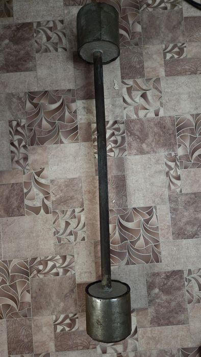 Штанга қолдан жасалған