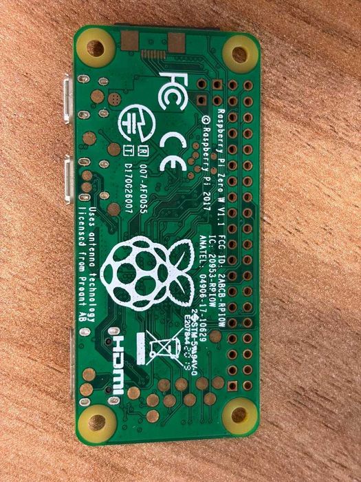 Raspberry Pi Zero W V1.1 — одноплатный компьютер