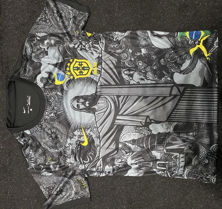 Tricou fotbal Brasil Nike
