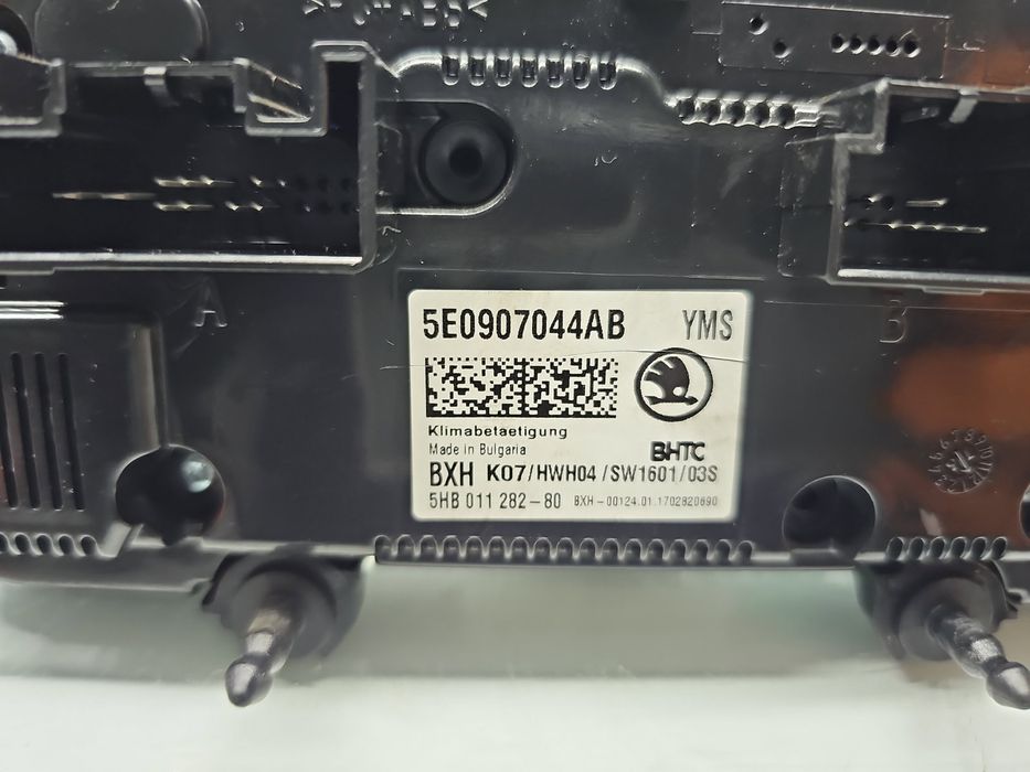 Panou comanda clima Skoda Octavia 3 (5E3) [Fabr 2012-2020] 5E0907044AB