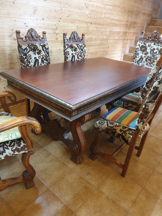 Mobilier lemn masiv sculptat - RENAȘTEREA SPANIOLĂ- IMAR Arad