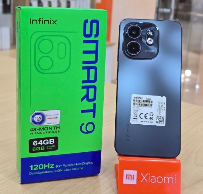Infinix SMART 9    3+3ga .128