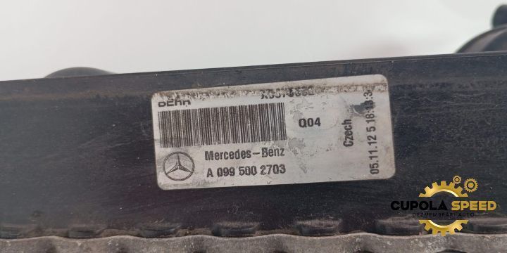 Radiator apa racire motor 2.2 CDI A0995002703 Mercedes-Benz C-Class W