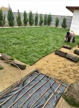 Gazon Rulou si sisteme de irigati