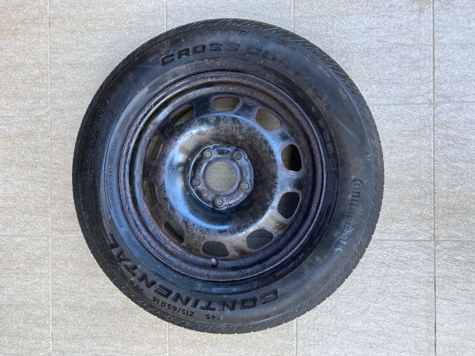 Dacia Duster - Rezerva R16 + Continental CrossContact M+S 215/65R16