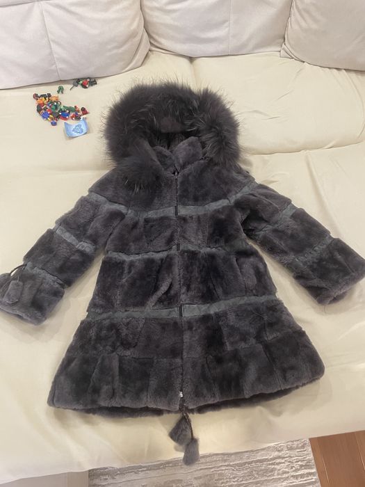 Шуба натуральная детская