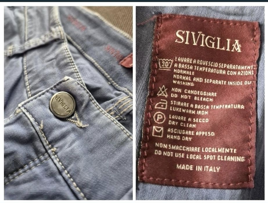 Pantaloni scurți Siviglia / Blugi de lux bărbați, Italia, - W33