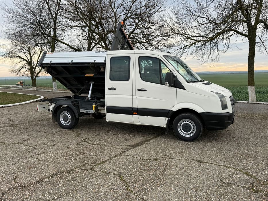 Volkswagen Crafter Dokka 2.5 - basculabil pe 3 parti, bena Scatollini