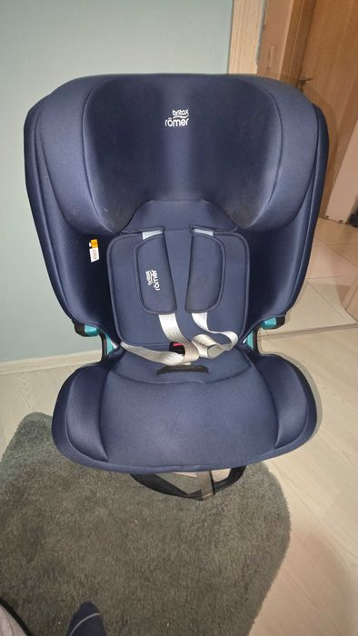 Стол за кола Britax Romer - Evolvafix, IsoFix, i-Size, 76-150 cm, Night Blue