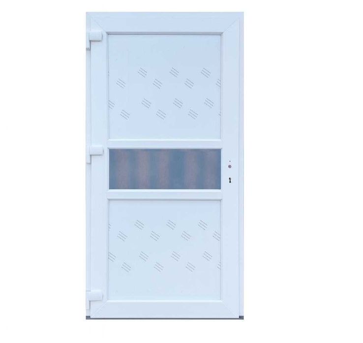 Vand usi cu tamplarie termopan PVC (interior/exterior)