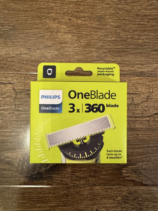 Set 3 rezerve Philips OneBlade 360 originale sigilate noi