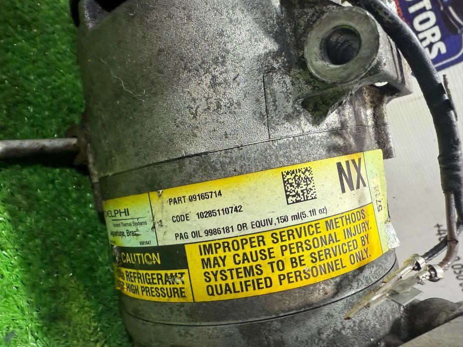 COMPRESOR AC ( 3 BUC.) OPEL ASTRA G / ZAFIRA A / CORSA C / ZAFIRA B / COMBO C / ASTRA H COD OEM 09165714 24427685 2004–2010