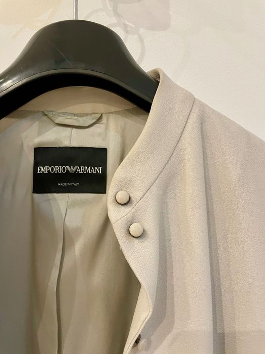 Sacou tip camasa EMPORIO ARMANI, 100% lână mărime IT 44