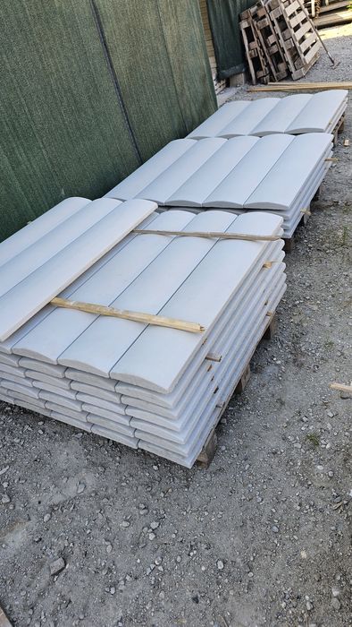 Capace/coame de gard doua ape pentru soclu/fundatie 50-100cm x 20,25,3