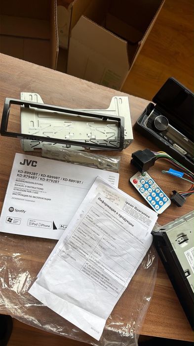 Авто радио JVC KD-R992BT