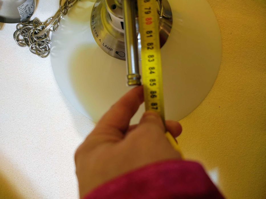 Lustra lampa 1- 2 palarii becuri moderna