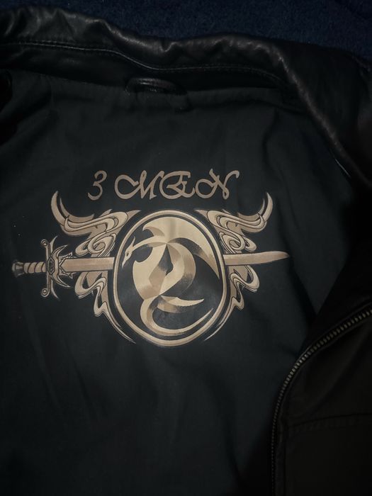 Мужская кожаная куртка