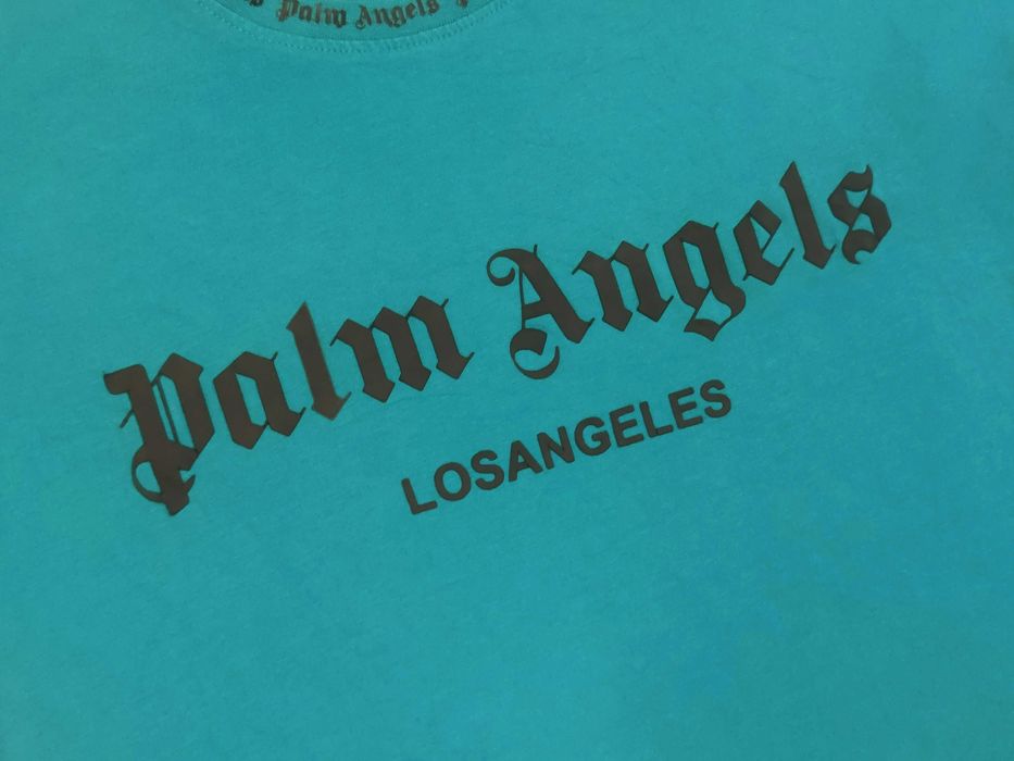 Tricou Palm Angeles - Turcoaz , M